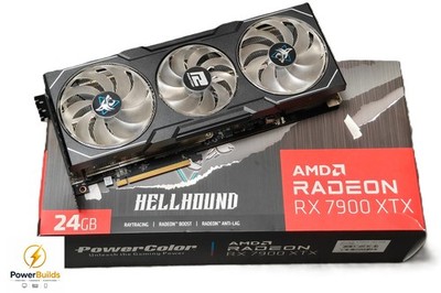 PowerColor Hellhound Radeon RX 7900 XTX, 24GB GDDR6 Nvidia GPU Grafikkarte - TOP