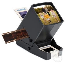 35mm Slide Viewer, Film Negative and Slide Viewer with 3X Magnification and LED