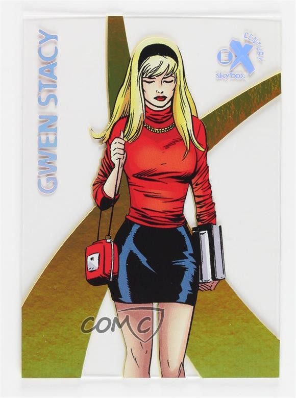 2017 Fleer Ultra Marvel Spider-Man EX Century Gwen Stacy #EX4 0kg8