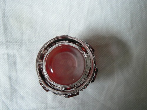 Box in Box tumbler clear with Ruby Stain Riverside Glass Works 1898-1902 EAPG. - Picture 6 of 10