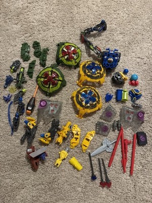 LOT Mega Bloks Neo Shifters Parts Pieces Including 6310 Atlas Raan & More