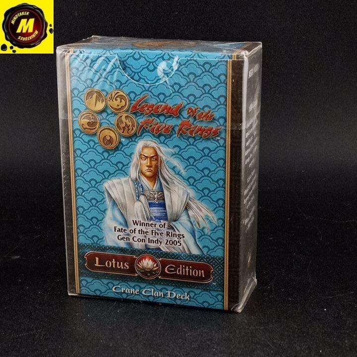 Lotus Edition - Crane Clan Deck (NIS) - #166509 - Sammelkartenspiele (CCGs)