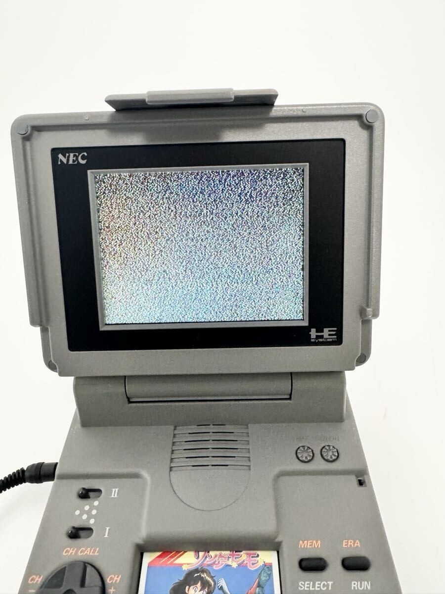 PC Engine LT Console System PI-TG9 PCｰEngine Retro Game Tested