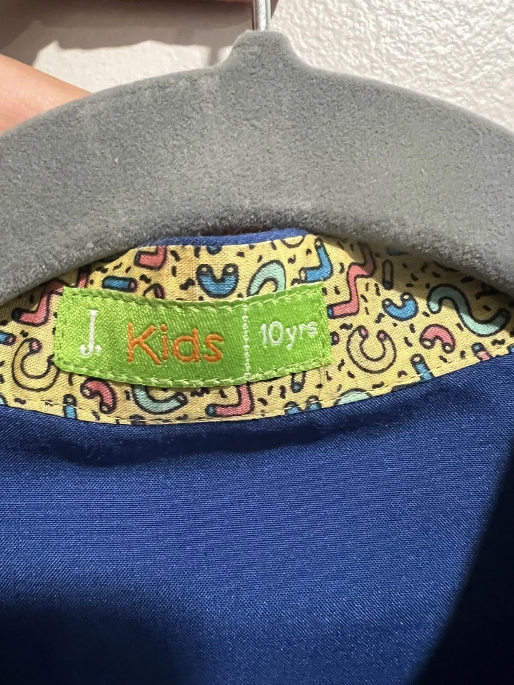 Niños Junaid Jamshed J. Shalwar Kameez Kurta Salwar Kameez Paquistaní 10 Años Foto 4 de 4