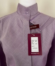 English Hunt Shirt- Purple Chambray (Size 38/US L)-LS