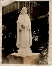 Original Press Photo Statue St Therese of Lisieux Henry Marshall Rae 21.5.1929