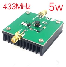 5W 433MHz RF Power Amplifier 380--450MHz Amplifier Input Power 0.1W