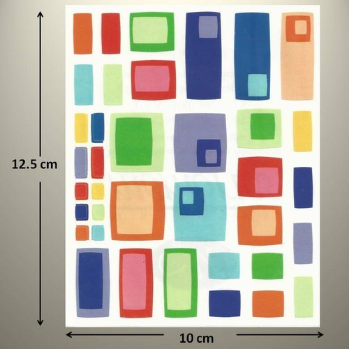 Creative Memories - GEOMETRIC SHAPE ACCENT BLOCK STICKERS - VARIETY TO CHOOSE - Picture 2 of 7