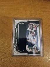 2019 PANINI CERTIFIED FOOTBALL 208/299 FABRIC OF THE GAME #FG-VM VON MILLER NM/M