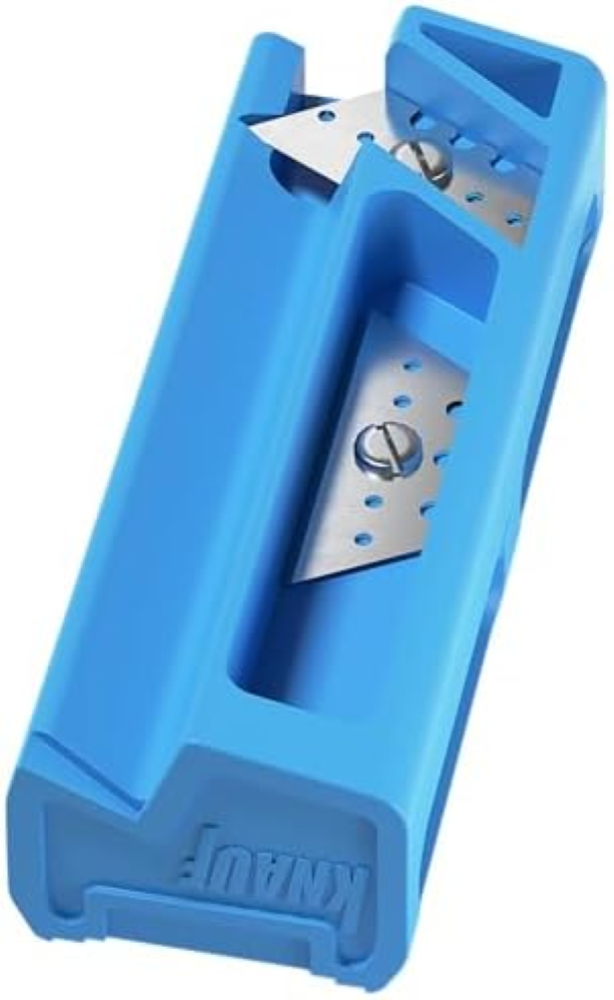 Knauf Pialla per bordi con 1 lama di lavoro e 3 lame di ricambio â€" Pialla in g