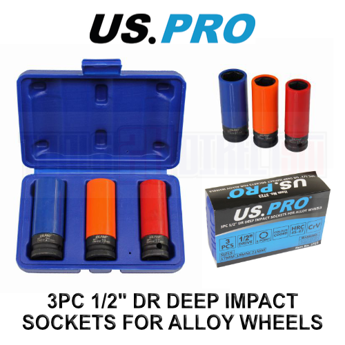 10 Pcs 1/2" Deep Impact Socket Set At ₹ 1790/piece | Deep Socket Bit In - Foto 12