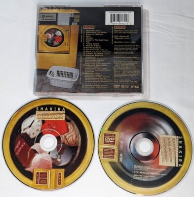 Shakira Laundry Service Washed And Dried CD / DVD LIMITED EDITION!