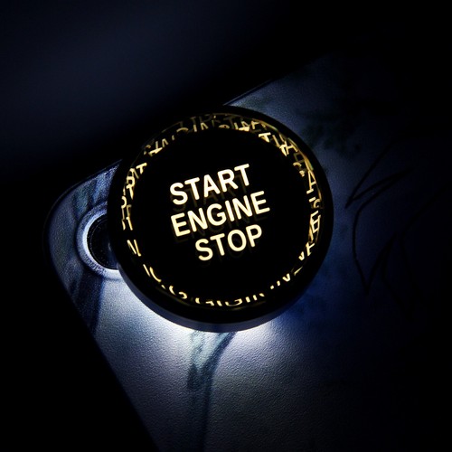 Blue Enging Start Stop Button Cap For Subaru Forester Legacy Outback w/o hole ch - Picture 13 of 13