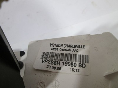 Ford Fiesta 2006 Climate control unit module 1426732 SOV24226 | eBay