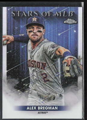2022 Topps Alex Bregman SMLBC-8 Stars of MLB Chrome | Houston Astros - Image 1 of 2