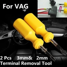 2x Car Terminal Removal Tool Kit Wiring Connector Pin Release Puller For Audi VW