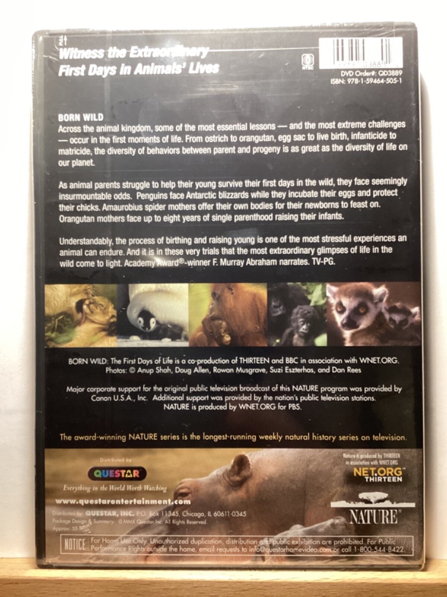 Nature: Born Wild, The First Days of Life: (DVD, 2010) 33937038891 Nature: Born Wild, The First Days of Life: (DVD, 2010) 33937038891