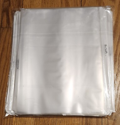 FREE SHIPPING Generic economy bulk top loading 160 Sheet Protectors 8.5'' x 11''