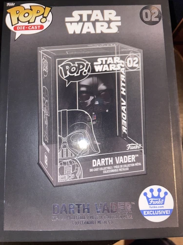 Funko Pop! Star Wars: Darth Vader Die-Cast # 02 Exclusive