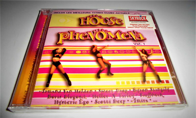CD HOUSE PHENOMENA VOL 1. 90er Jahre COMPILATION DANCE ELECTRO. ORIGINAL NEU