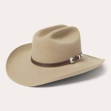 Brown Size 3/8 Cowboy Hats for Men for sale