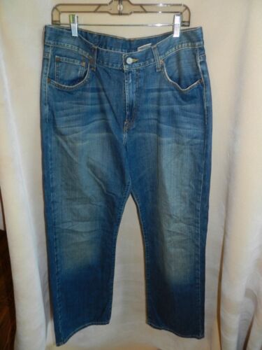 "Lucky Brand Dungarees" Boot Cut Zip Fly Jeans 32 