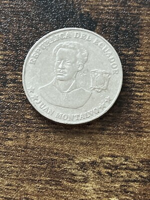 2000 Ecuador 5 Centavos Coin Republica Del Ecuador Actual Coin TK7390*