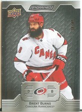 2023-24 Upper Deck Engrained Brent Burns Ebony Parallel Serial #'d 38/49  #41