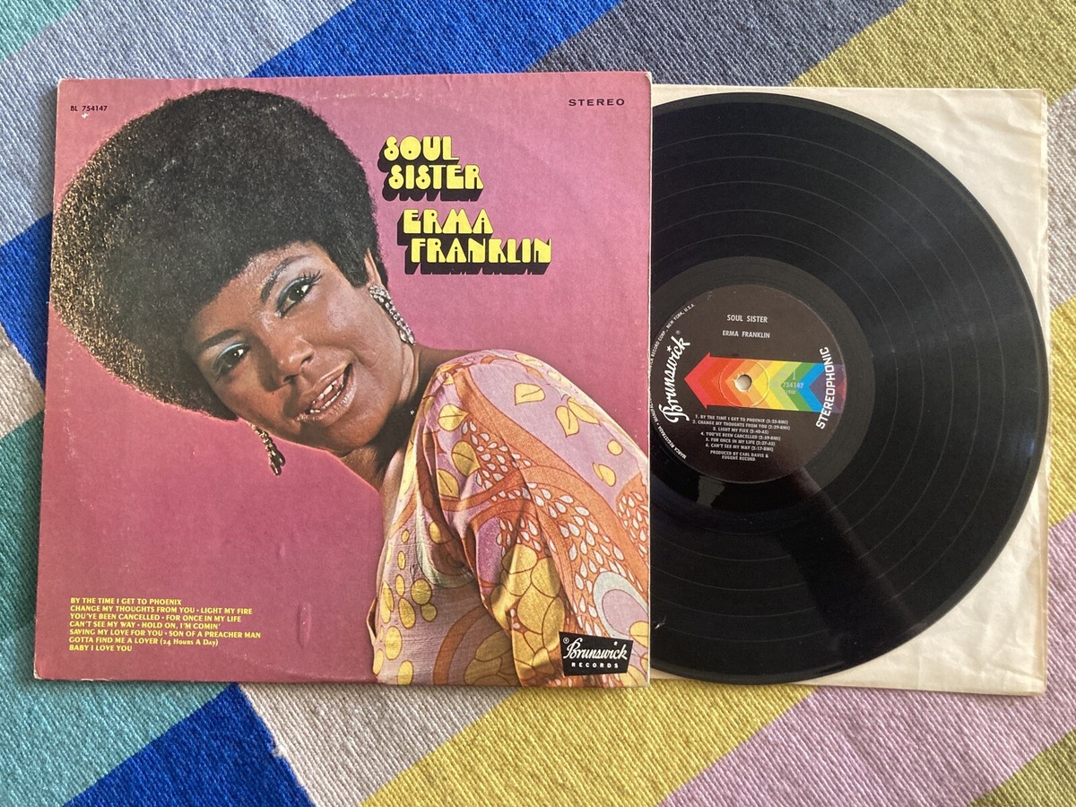 ERMA FRANKLIN Soul Sister VINYL LP Brunswick BL 754147 VG | eBay