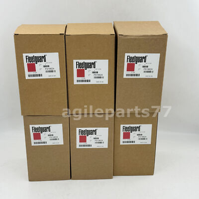 6Pack Fleetguard FS19624 Fuel Filter / Water Separator Cummins US Free Shipping