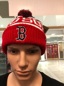 red sox knit cap