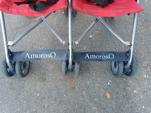 AmorosO double umbrella Stroller foot rest - Picture 4 of 11