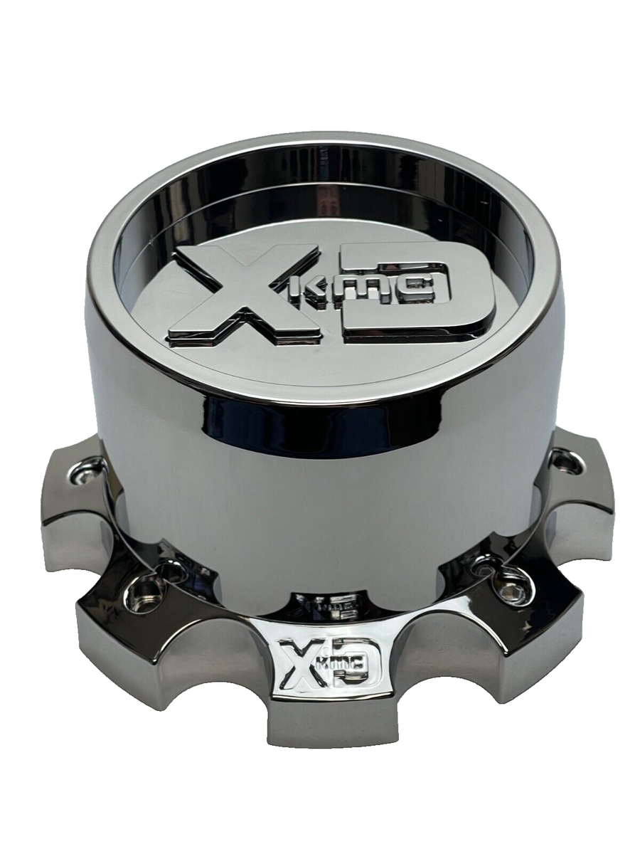 KMC XD Series Chrome Wheel Center Cap W/Screws XDPL138CH1PC-H100