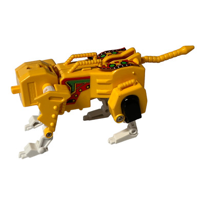 1997 LEADER SHINE Transforming Yellow Lion FIGURE For Parts Repair Kitbashing