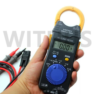 Hioki 3280-10 FMI Digital Clamp On Meter For AC Only - Black