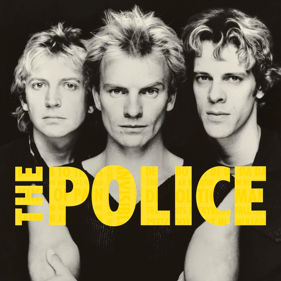 The POLICE Self-Titled Album BANNER HUGE 4X4 Ft Fabric Poster Tapestry Flag art - Image 2 of 3