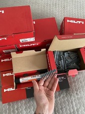 1500 clous 20 MM pour cloueur hilti GX 120 et 2 gaz GC22 ou GC21 date ok