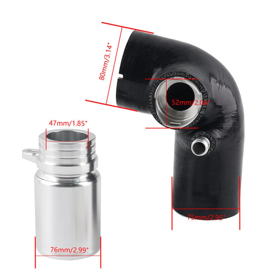 Turbo intake kit hose fit 2.0T BMW  F20 F22 F32 320i 328i 420i 528i N20/N26 - image 2 of 4