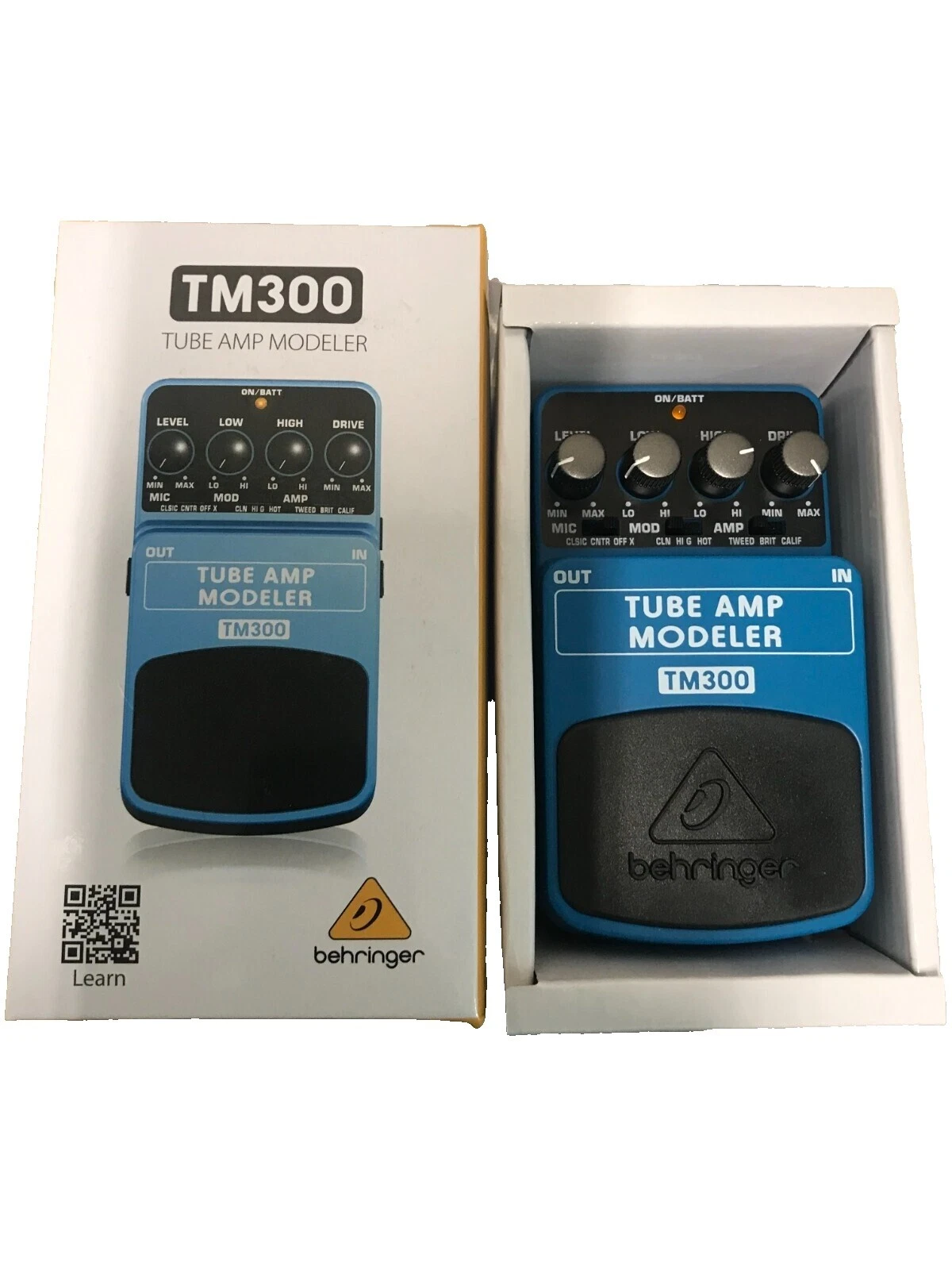 Distorsión y Overdrive Behringer guitarra Pedales