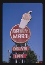 8" x 10" Photo Dairy Mart ice cream sign, Rt. 180, Mineral Wells