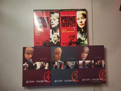 PRIME SUSPECT, SERIES DVD Seasons Complete Free Shipping  54961848997|