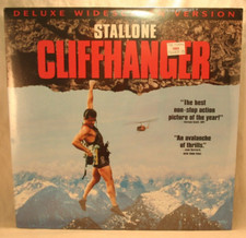 Laserdisc u  Cliffhanger  Sylvester Stallone John Lithgow Michael Rooker WS