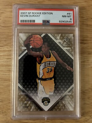 Kevin Durant Rookie Card : NBA KEVIN DURANT ROOKIE CARD 2007-08 