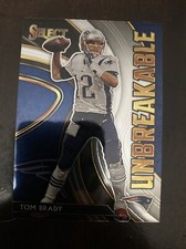 2020 Panini Select Football Tom Brady Unbreakable No. U6 New England Patriots