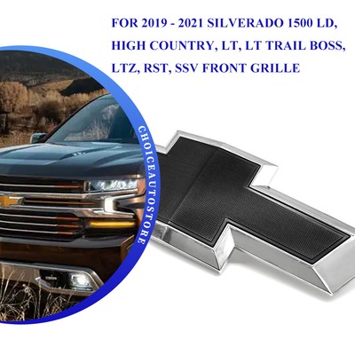 Front Grille Clip-On Bowtie Emblem 2019-2021 For Silverado 1500 LD LT SSV RST