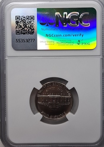 1994-P SP69 Jefferson Nickel Specimen! Rare NGC Matte Finish. - Picture 6 of 6
