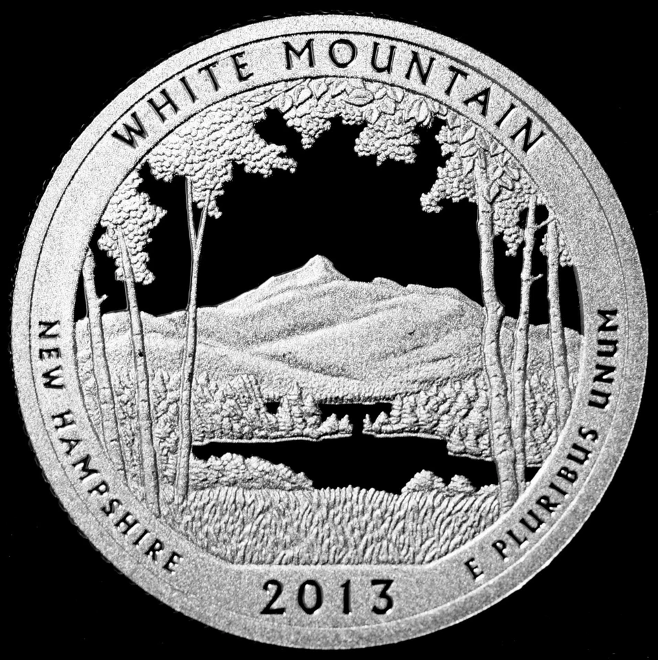 2013 S America the Beautiful National Park Silver Proof Set in US Mint Lens Case - Image 3 of 4