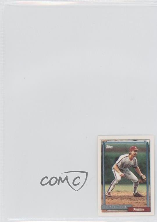 1992 Topps Micro Box Set Dickie Thon #557 0s5
