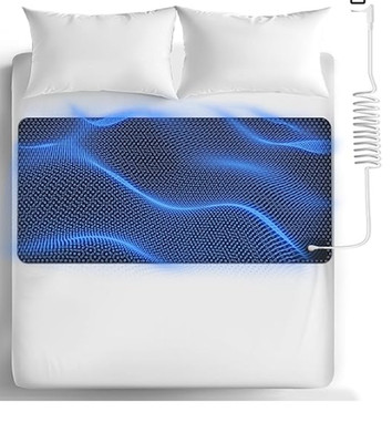 BRAND NEW Grounding Mat For Bed by Luxe Craft Large Size 27 X 76 Grounding Wire