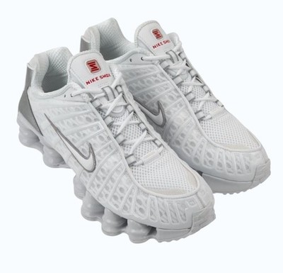 Nike Shox TL metallic silver wolf grey summit white men IH4466-095 8.5 / 9